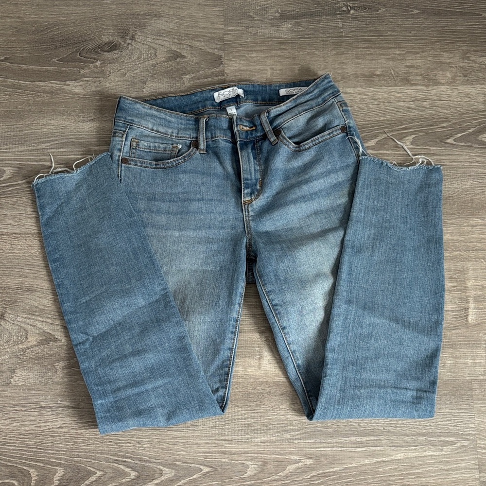 Sofia by Sofia Vergara Light Blue Skinny Jeans